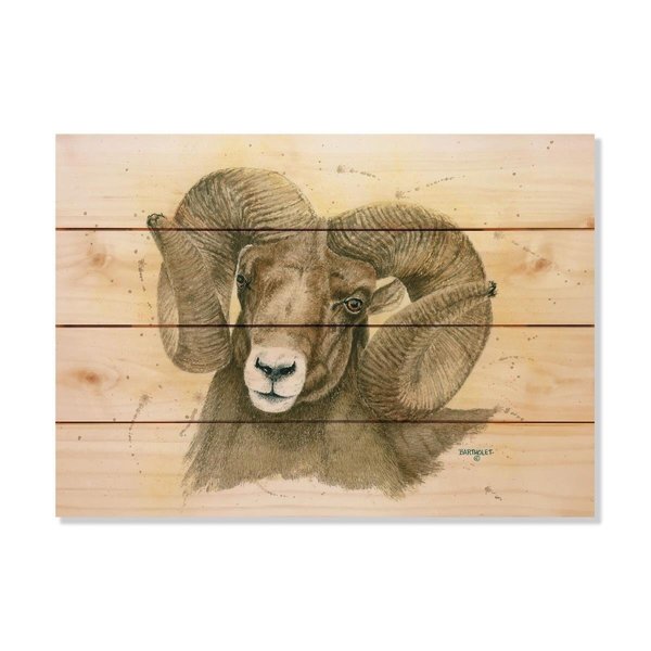 Wile E. Wood 20 x 14 in. Bartholets Big Horn Wood Art DBBH-2014